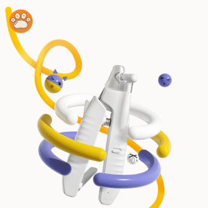 LED Nail Clippers for Pets – Grooming Tool with Cleaning Scissors