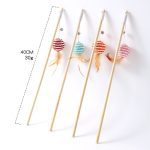 Wooden Pole Cat Teaser Wand – Interactive Jute Rope Toy - Image 6