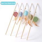 Wooden Pole Cat Teaser Wand – Interactive Jute Rope Toy - Image 5