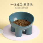 Macaron Elephant Leg Pet Bowl – Neck-Protective Food Bowl for Pets - Image 4