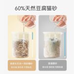 Mixed Grain Tofu Cat Litter – Natural Odor Control Clumping Formula (6.5L) - Image 6