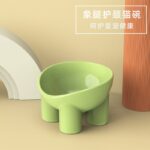 Macaron Elephant Leg Pet Bowl – Neck-Protective Food Bowl for Pets - Image 3