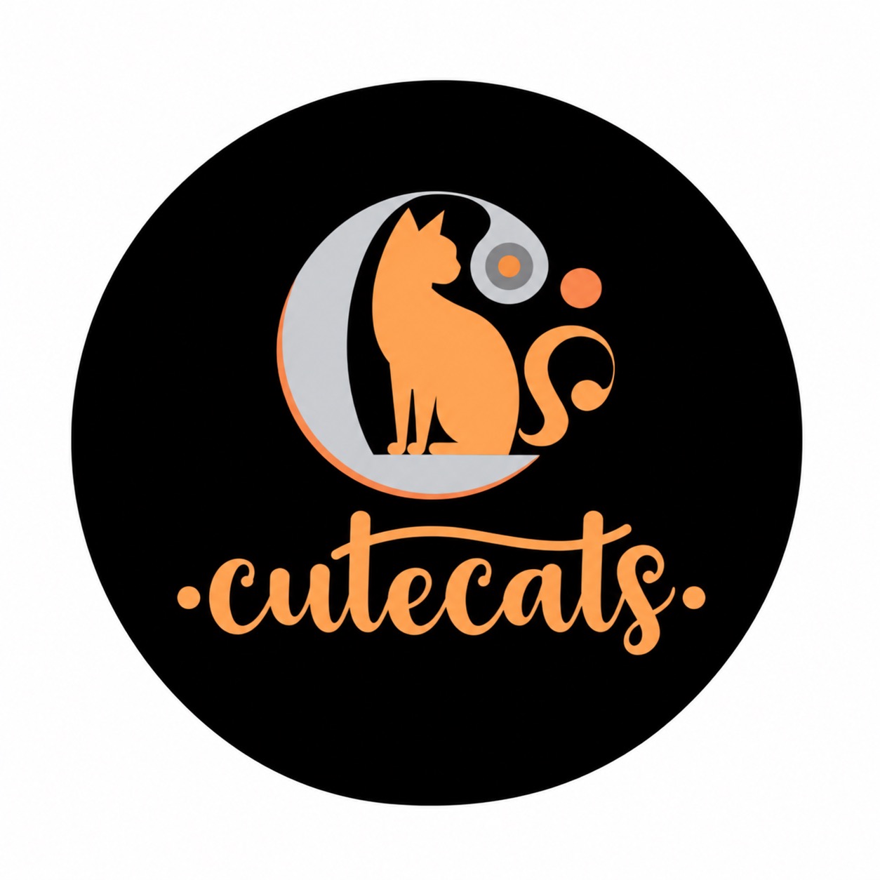 CuteCats Shah Alam logo, cleaned from the merchant-supplied price poster